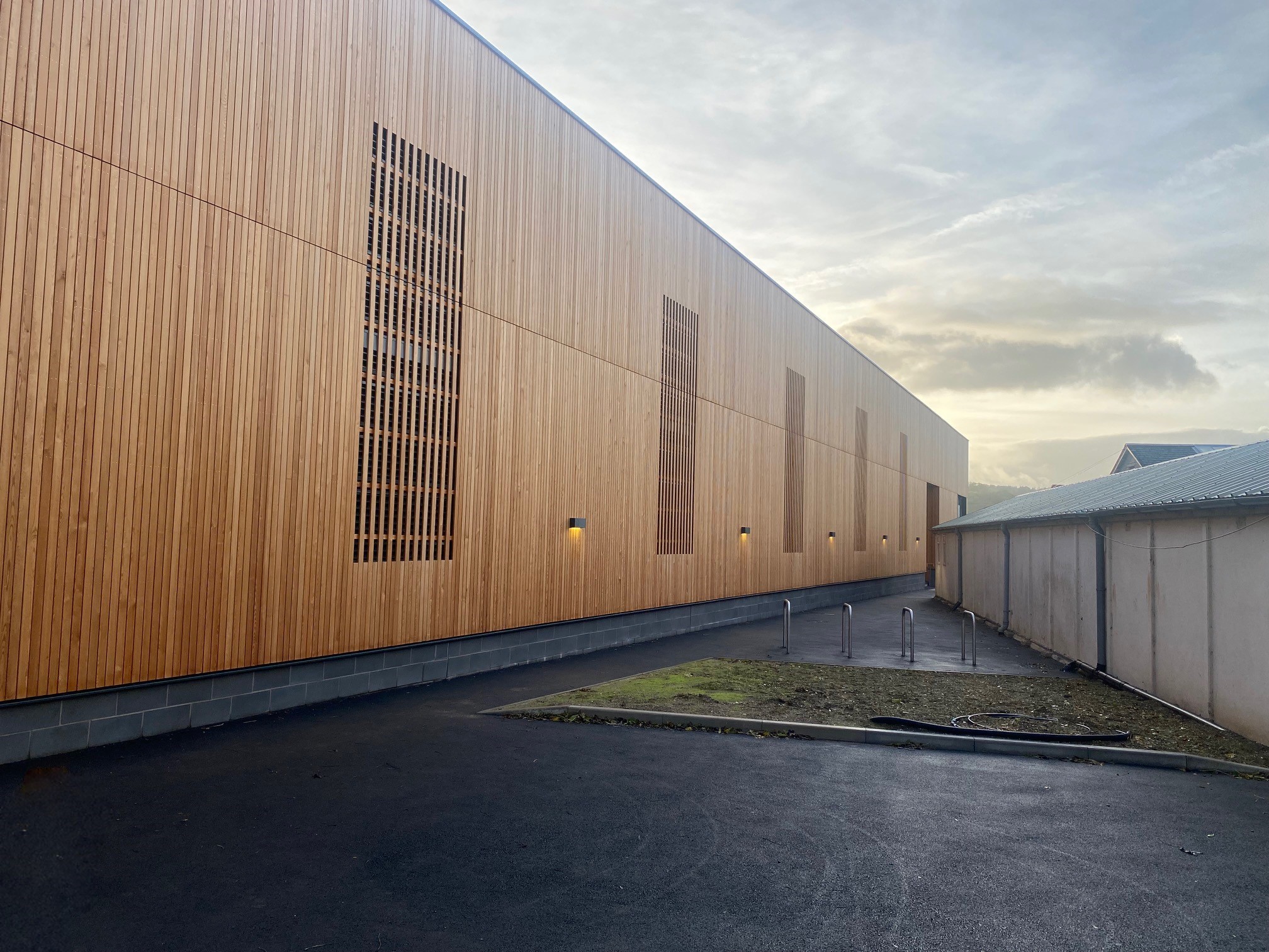 Mini Zed Rails Cladding Sherborne School - TAC Projects